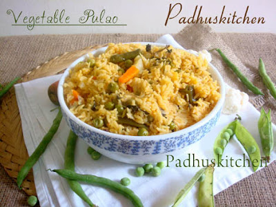 Vegetable Pulao-How to make vegetable pulao