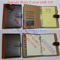 Buku Agenda Promosi, Buku Agenda Semi Kulit, Agenda souvenir esklusif custom