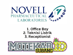 Lowongan Kerja PT Novell Pharmaceutical Laboratories Februari 2021 - Motekar Subang