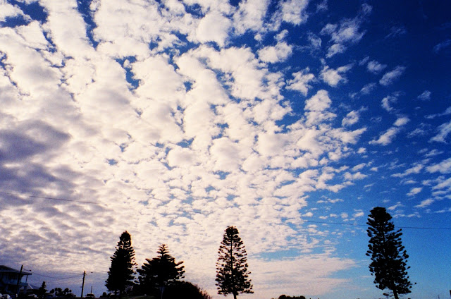 fujifilm natura classica film sky clouds