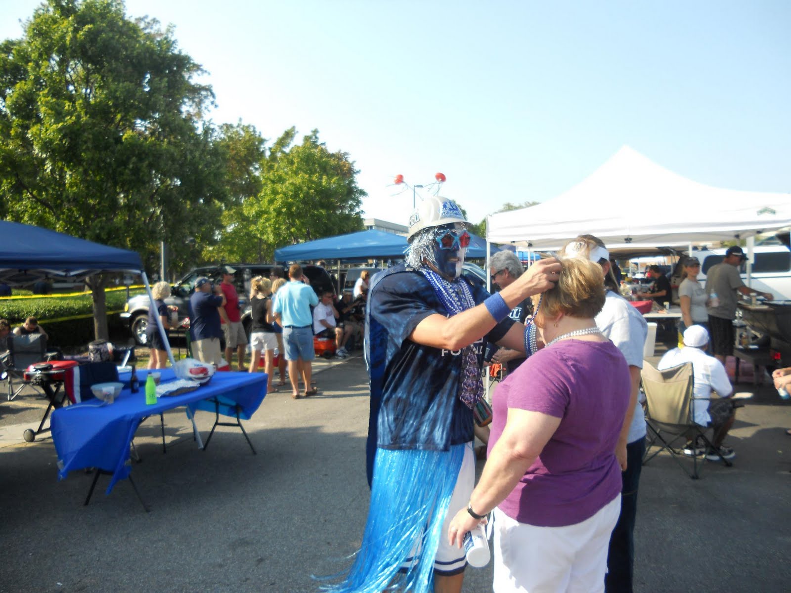 ODU FOOTBALL'S GREEN LOT Green Lot Tailgate Propels ODU to a 4114 WIN!!!!