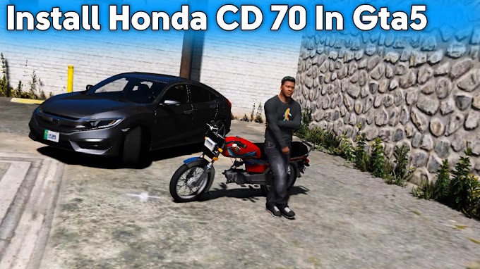 Honda CD 70 Gta 5
