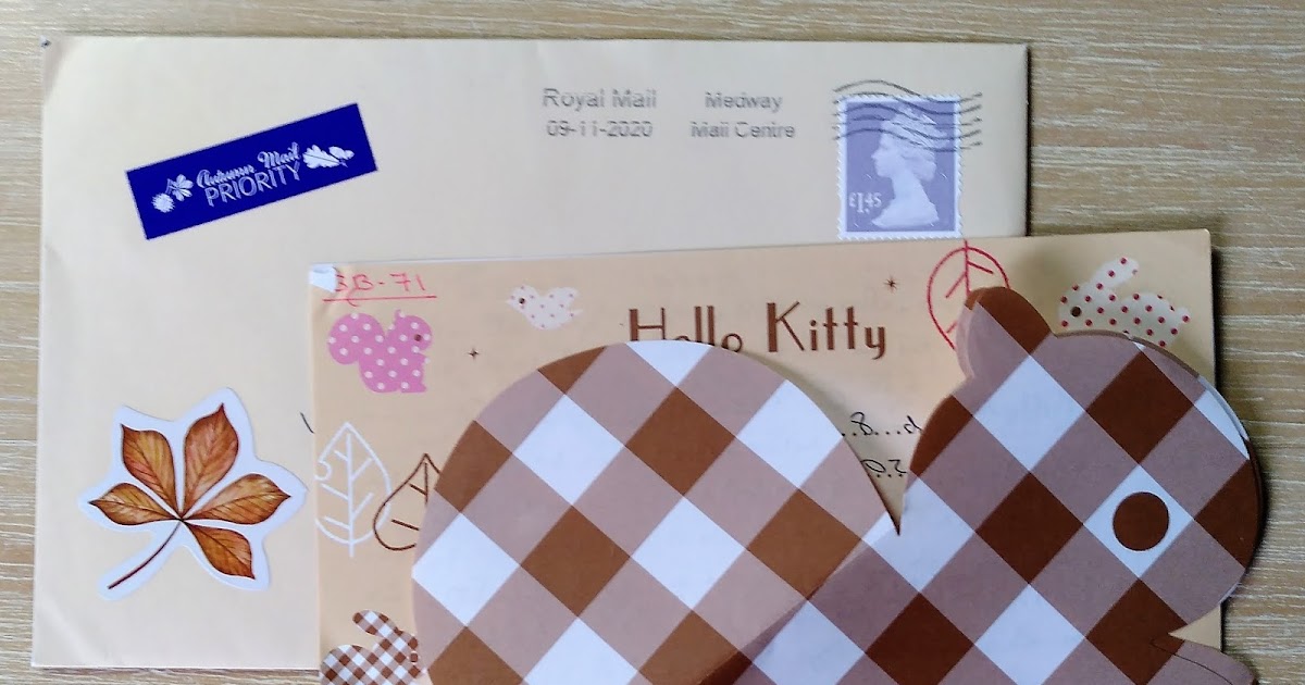 Mail Adventures: Autumn Themed Letter