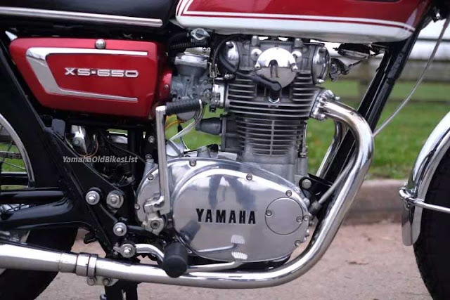 Yamaha XS650 carburetor and engine