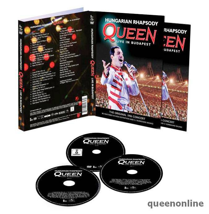 por inadvertencia Todos Si Queen en México: HUNGARIAN RHAPSODY: QUEEN LIVE IN BUDAPEST '86 - Sony  Digital Cinema revive Queen / Noviembre: lanzamiento en DVD y Blu-ray