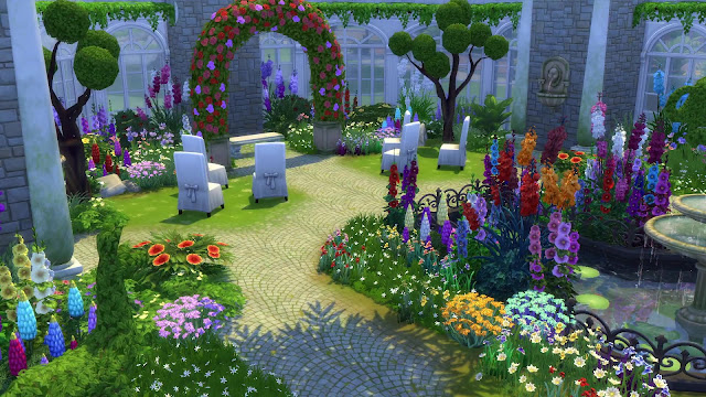sims 4 romantic garden stuff pack features
