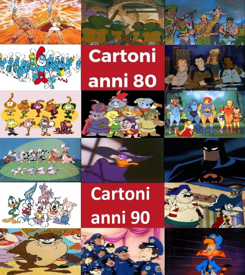 Italia Mondo Animato Ema Il Mondo Magico Dei Cartoni Animati In Italia Cartoni Americani Anni 80 E 90 I Cartoni Animati Della Nostra Infanzia