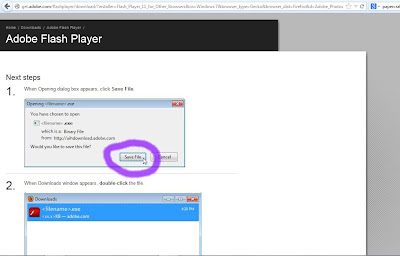 cara update Download adobe flash player dengan cara mudah (screenshot)