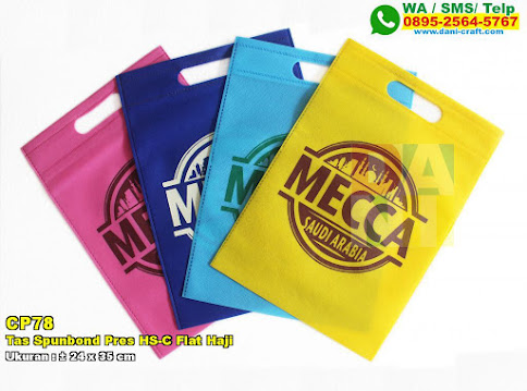 Tas Spunbond Pres HS-C Flat Haji