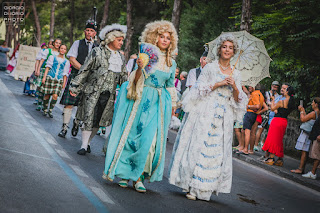 Corteo storico di Sant' Alessandro 2019, Sfilata di Sant' Alessandro 2019, Isola d'Ischia, Foto Ischia, Antiche tradizioni dell' Isola d' Ischia, Ritratto, Castello Aragonese Ischia, Sbandieratori, Mamuthones, 