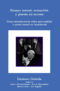 Ensayo teatral, actuación y puesta en escena