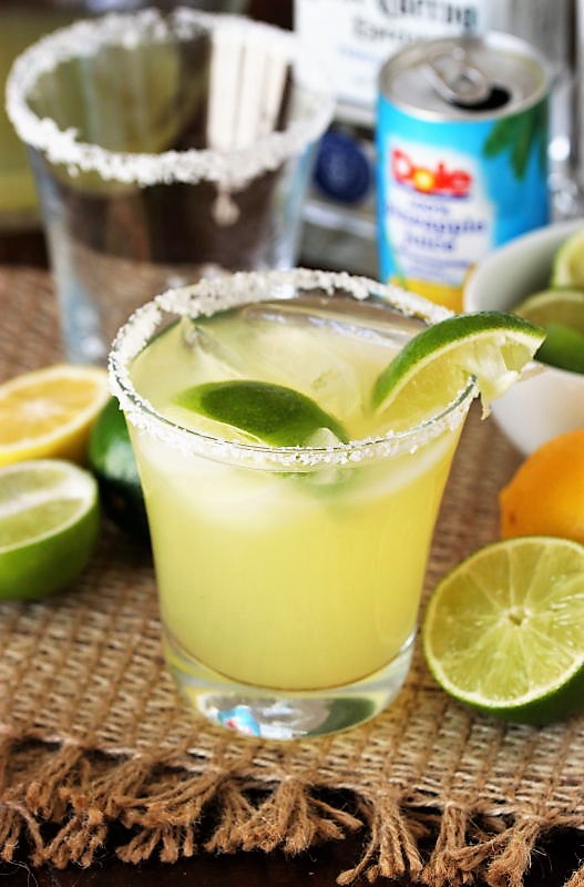 Homemade Margarita Mix The Kitchen is My Playground