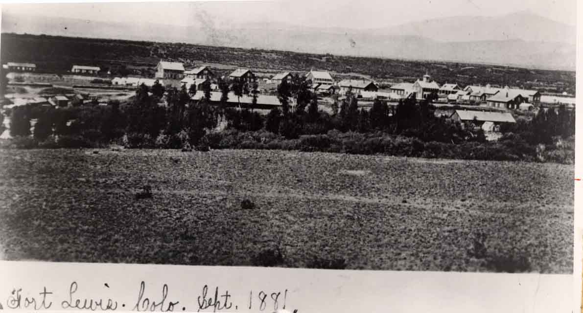 Colorado Pressless Native Guardhouse at old Fort Lewis 1916, post in 1881