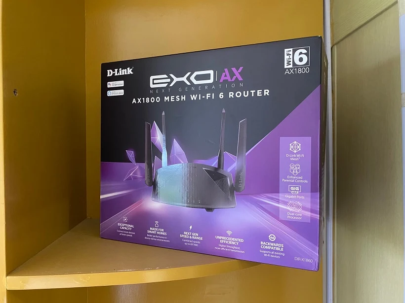 D-Link AX1800 WiFi 6 Router Review: Unboxing and set up