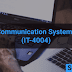 Communication Systems (IT-4004)