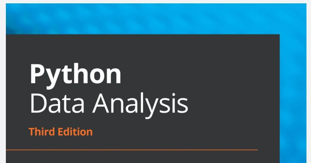 Python Data Analysis - KING OF EXCEL