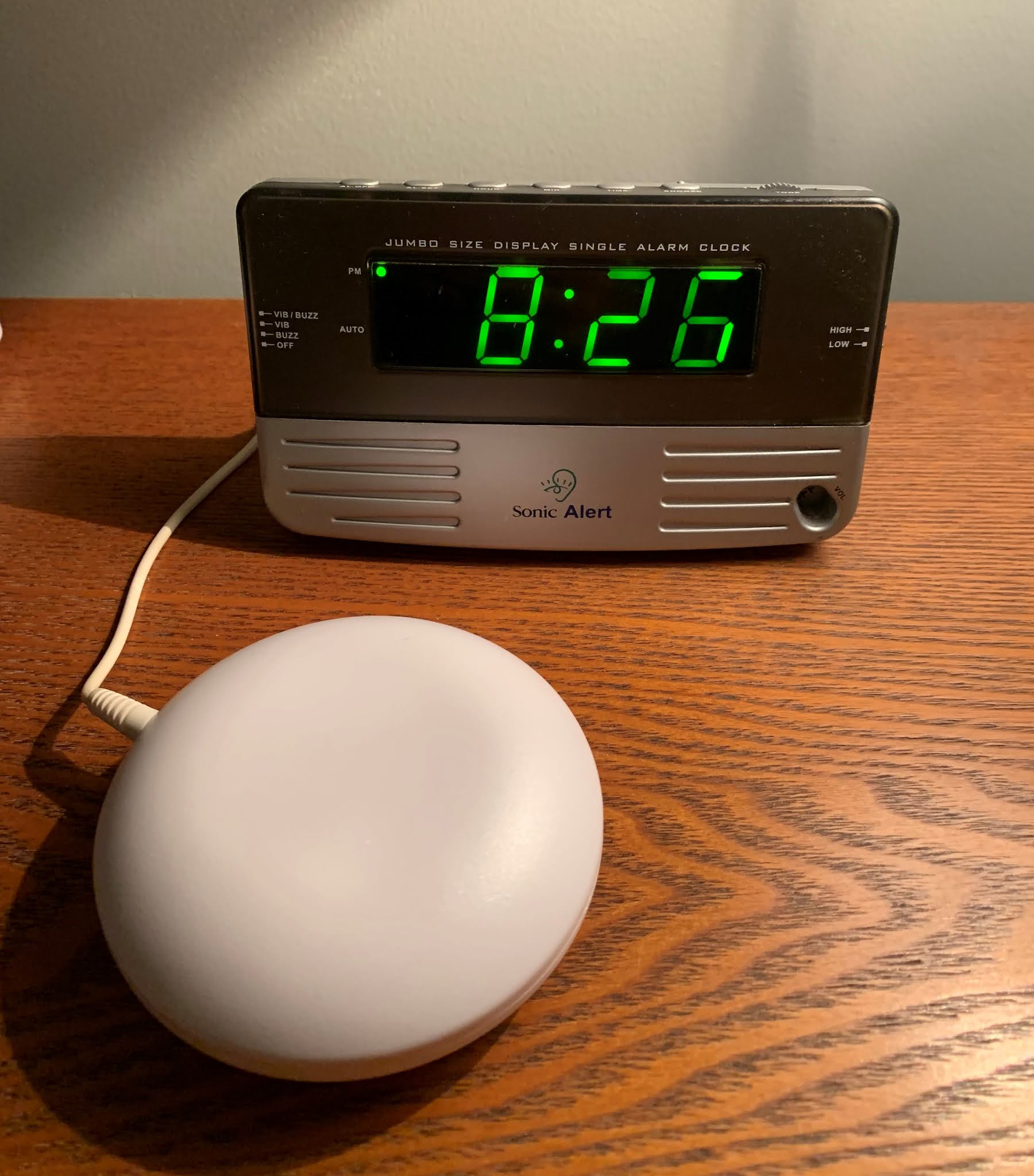 The Vibrating Alarm Clock