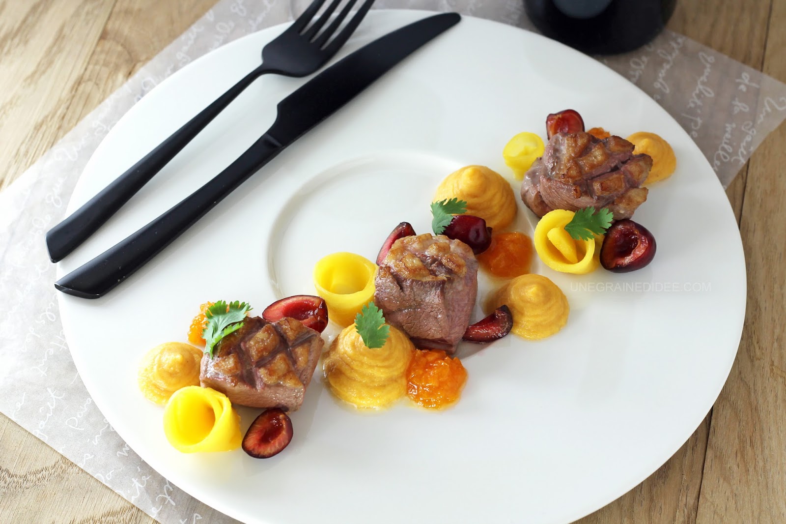 Exotisme de Magret de Canard à la plancha Une Graine d'Idée Exotisme de Magret de Canard à la plancha Une Graine d'Idée