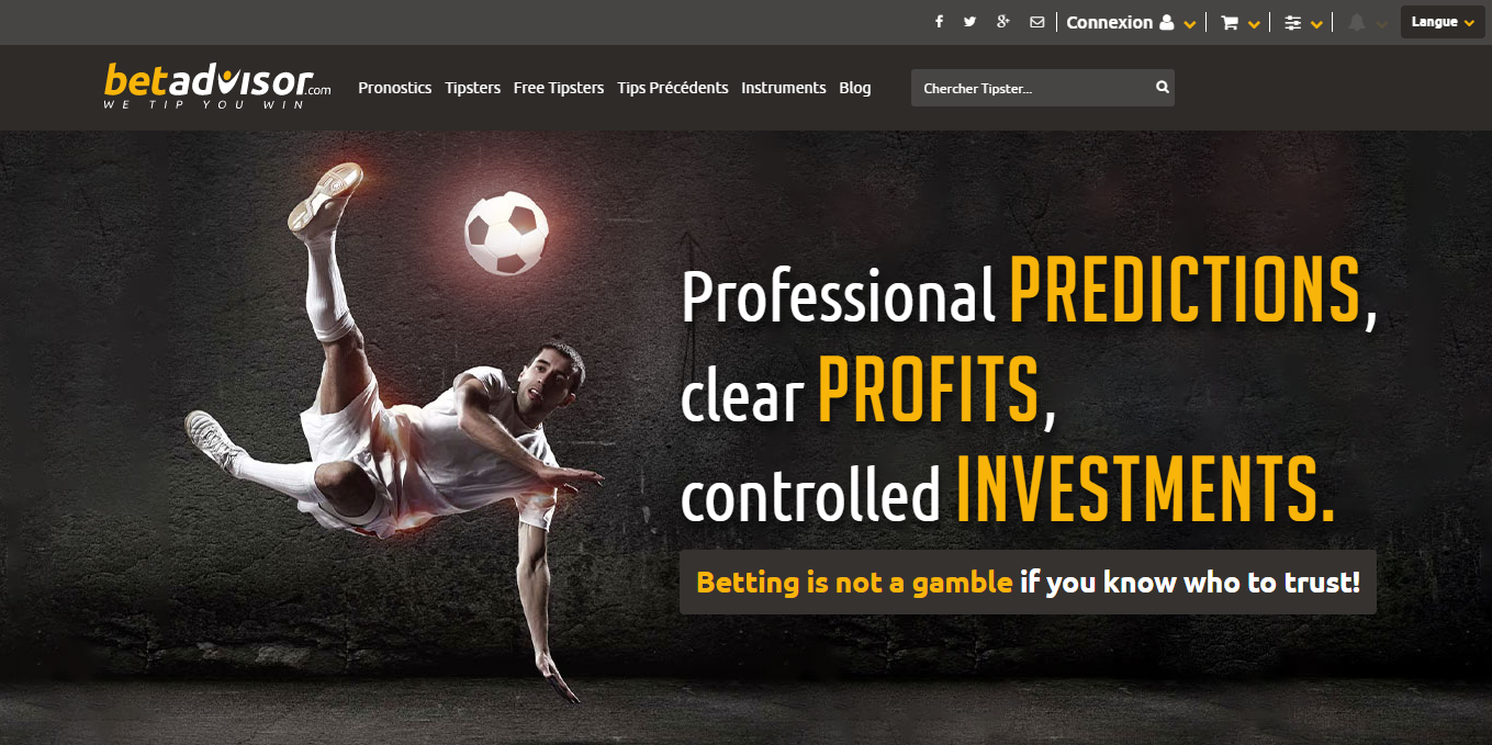 Tipster Pronostics foot et paris d'experts Betadvisor Xpronostic