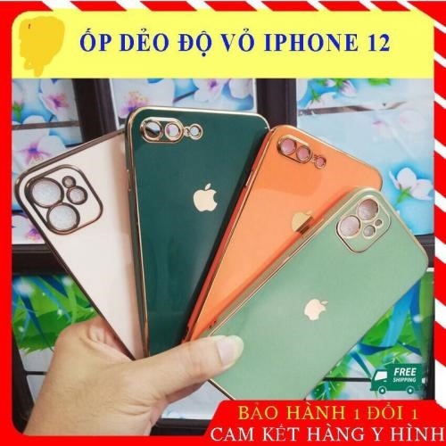 Ốp mặt kính DẺO, viền VUÔNG IPhone 6 ĐẾN 12PROMAX bảo vệ camera 31 fac591e49 ef22 4dea 89a3