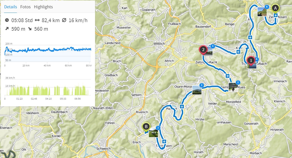 Mit dem Rad durchs Land: Mosel Tag 5 Mit dem Rad durchs Land: Mosel Tag 5