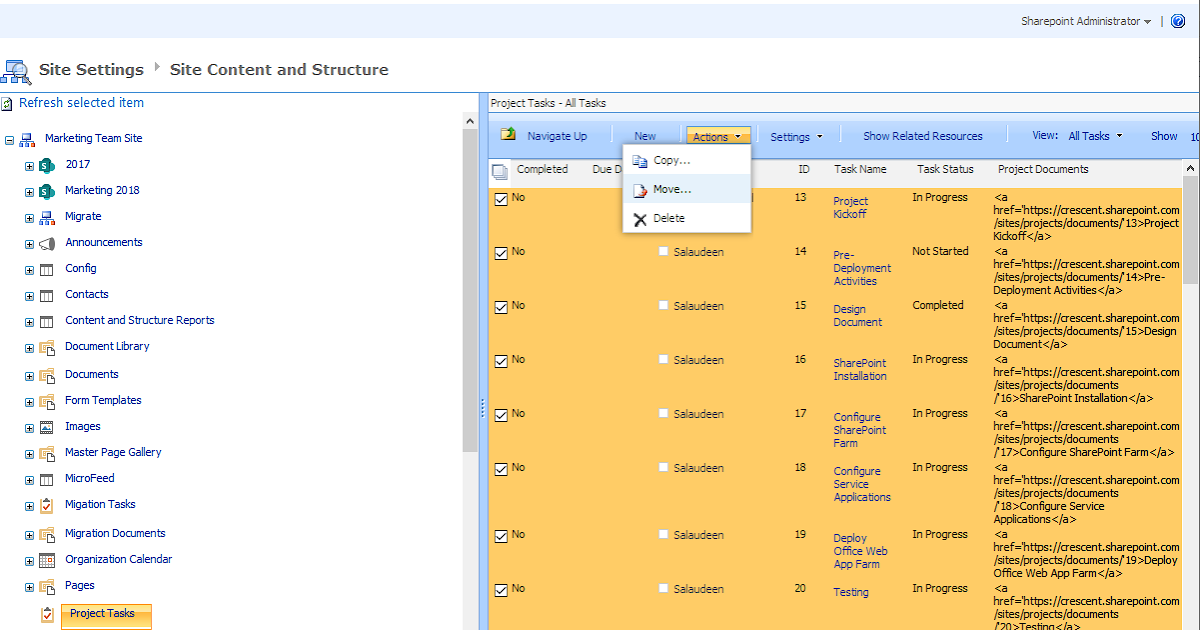SharePoint Online: Archive Large List Items to another List using ...