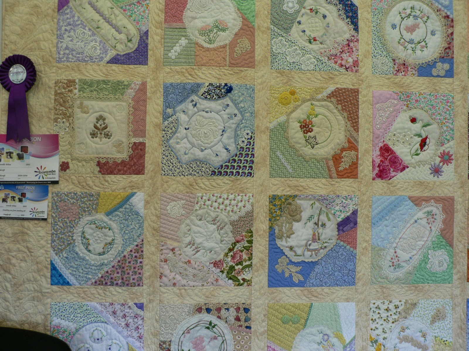 Toowoomba Quilters Club Inc Display of colourful quilts