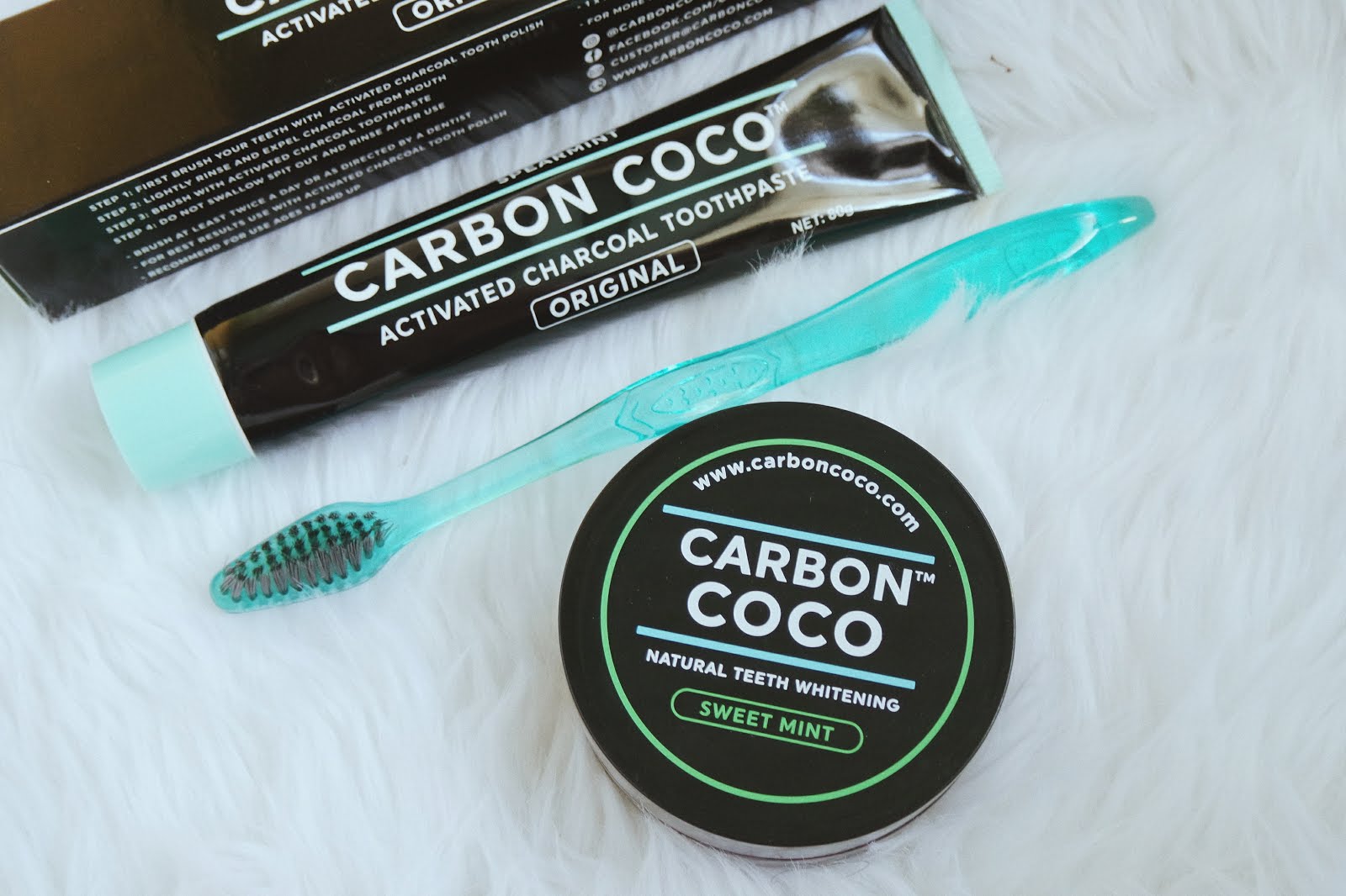 Trying Out Carbon Coco Activated Charcoal Tooth Polish (Sweet Mint