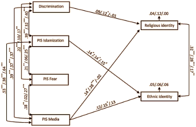 Diagram of perceived Islamophobia