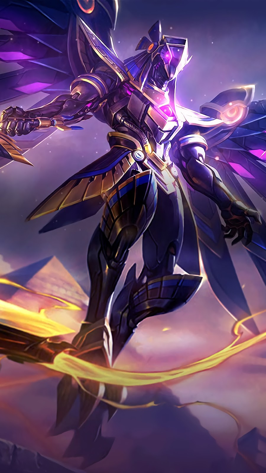 Wallpaper Kaja Skyblocker Skin Mobile Legends HD for Android and iOS