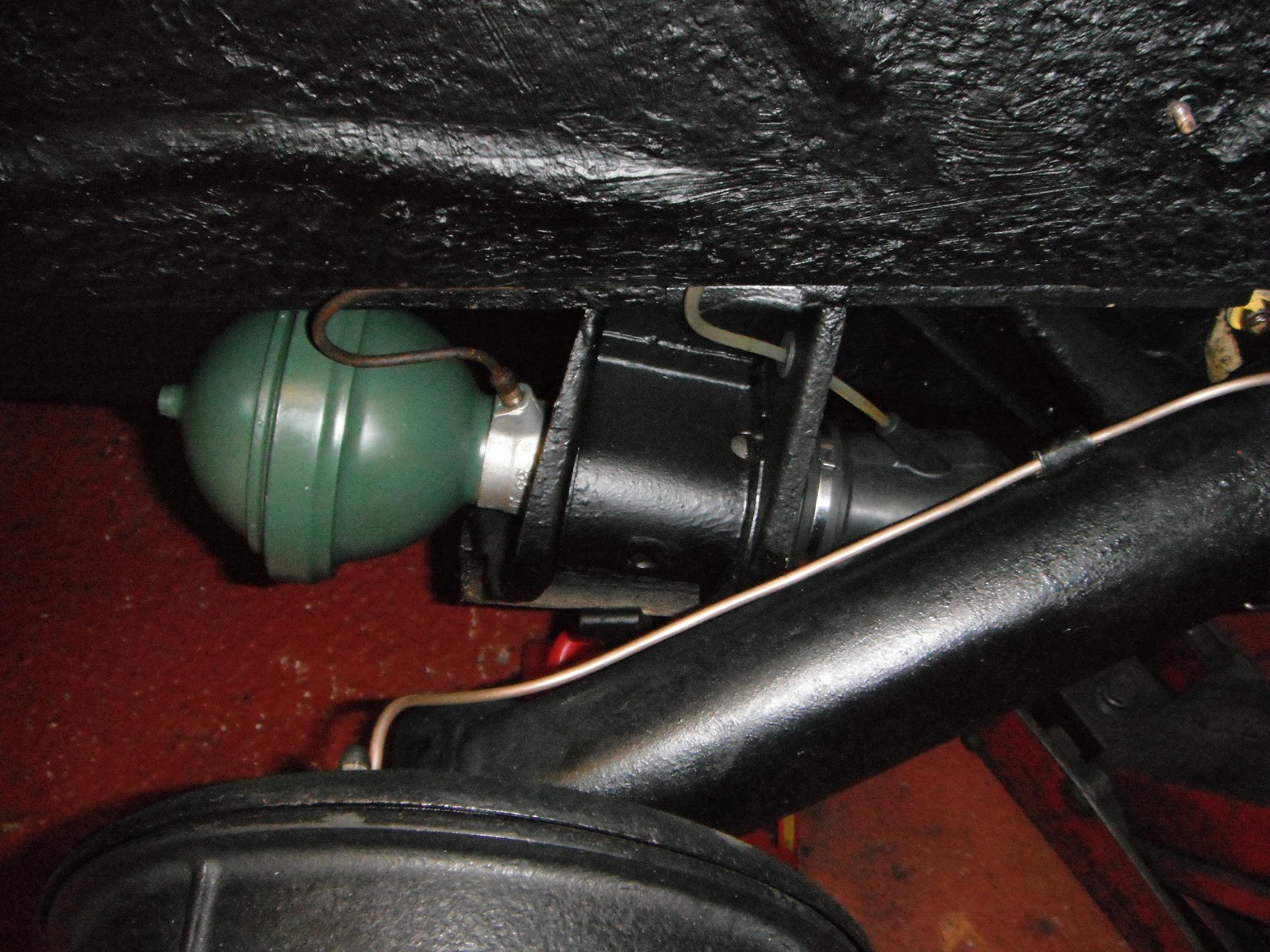 Citroën DS Restoration Rear suspension