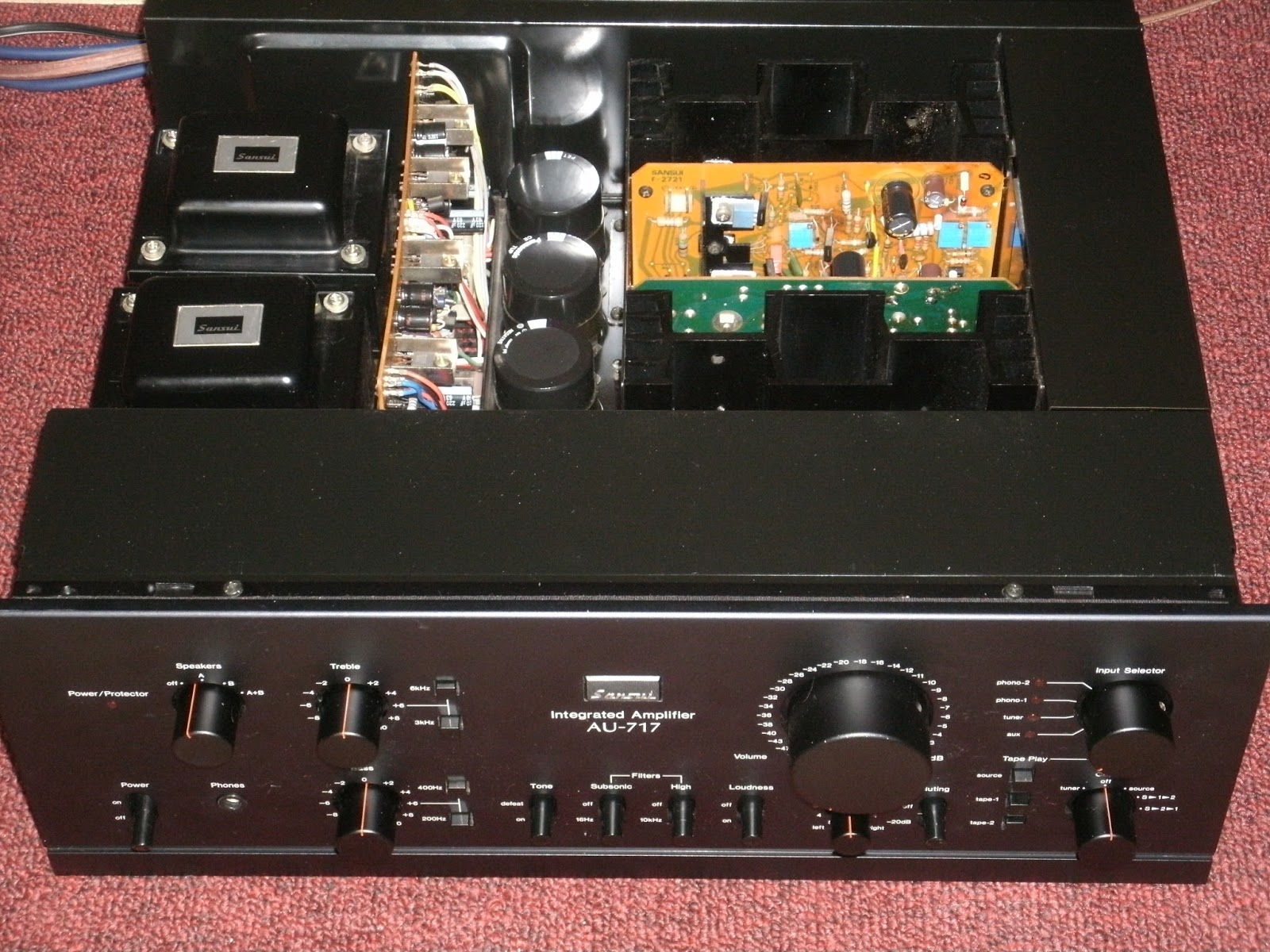 Vintage Hi-Fi Audio Restorations: Sansui AU-717 Integrated Amplifier