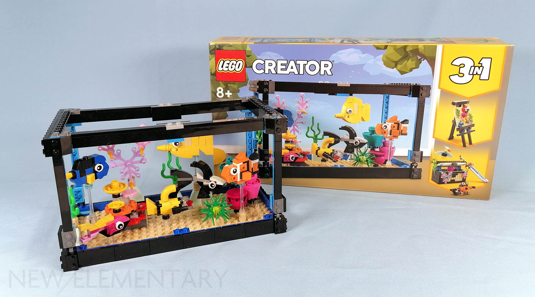 LEGO Creator 3 In 1 Fish Tank Set 31122 Multi - FW21 - US