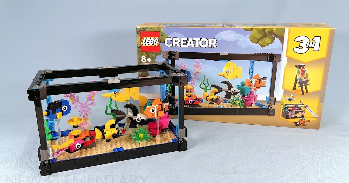 LEGO® Creator 3-in-1 review: 31122 Fish Tank