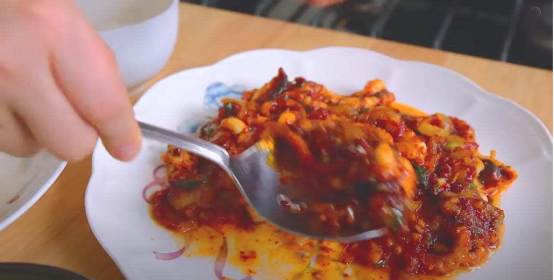 how to cook korean octopus Panduan
