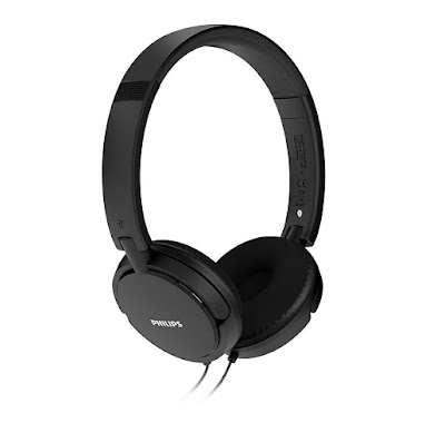 Philips SHL5000/00 On Ear Headphone with Deep Bass (Black)