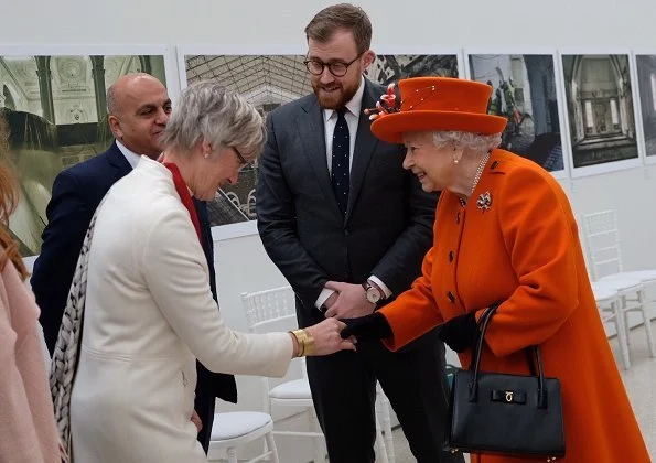 The Queen officially opened the Burlington Gardens