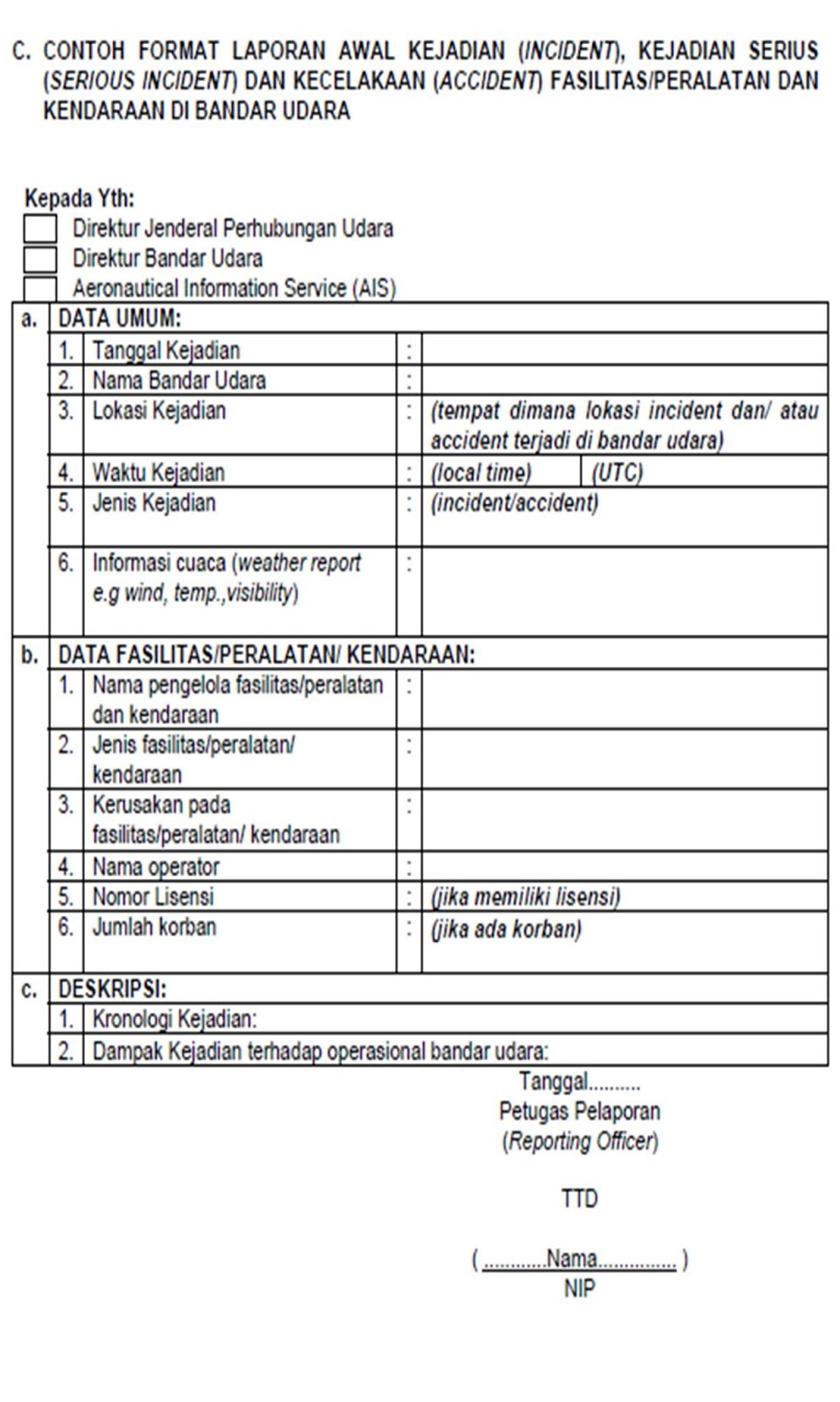 Arff Senior Sistem Pelaporan