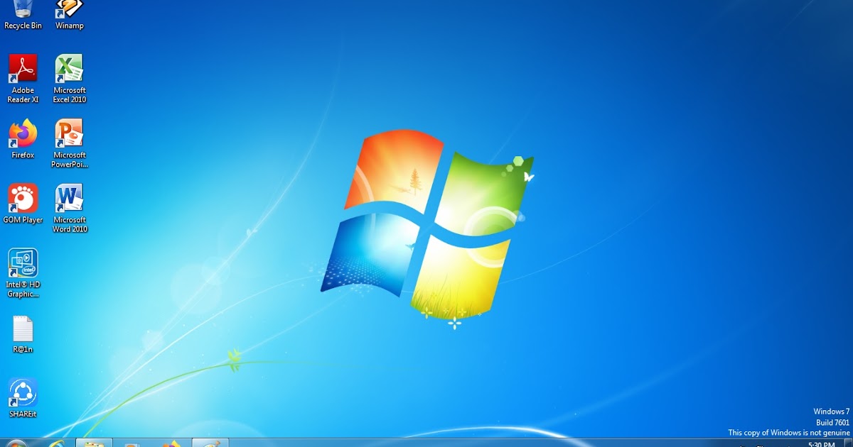 lhagus813: Cara Mengatasi windows 7 build 7601 not genuine tanpa