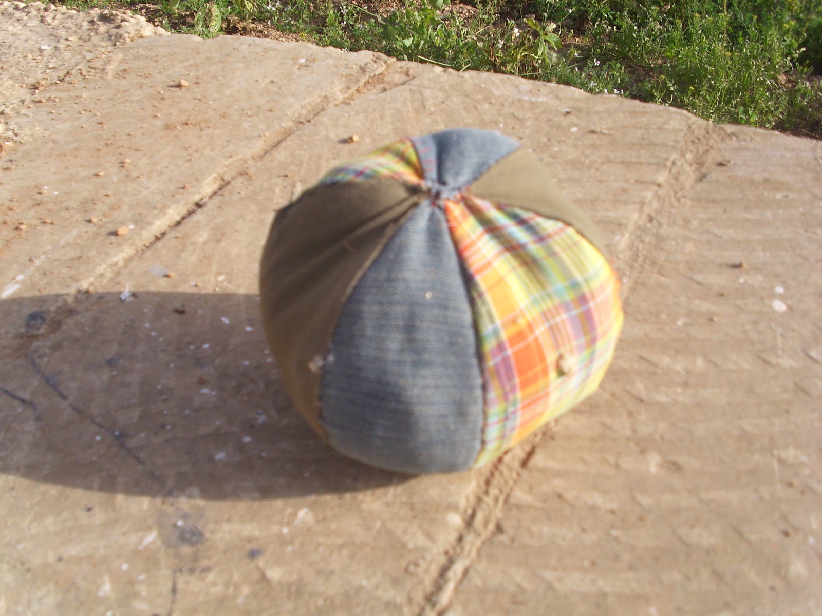 Cute Crafts made at home A lovely rag ball and two egg cosies to