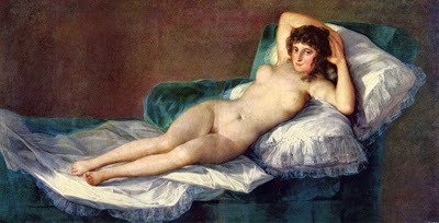 La maja desnude of Goya, Museo National del Prado in Madrid