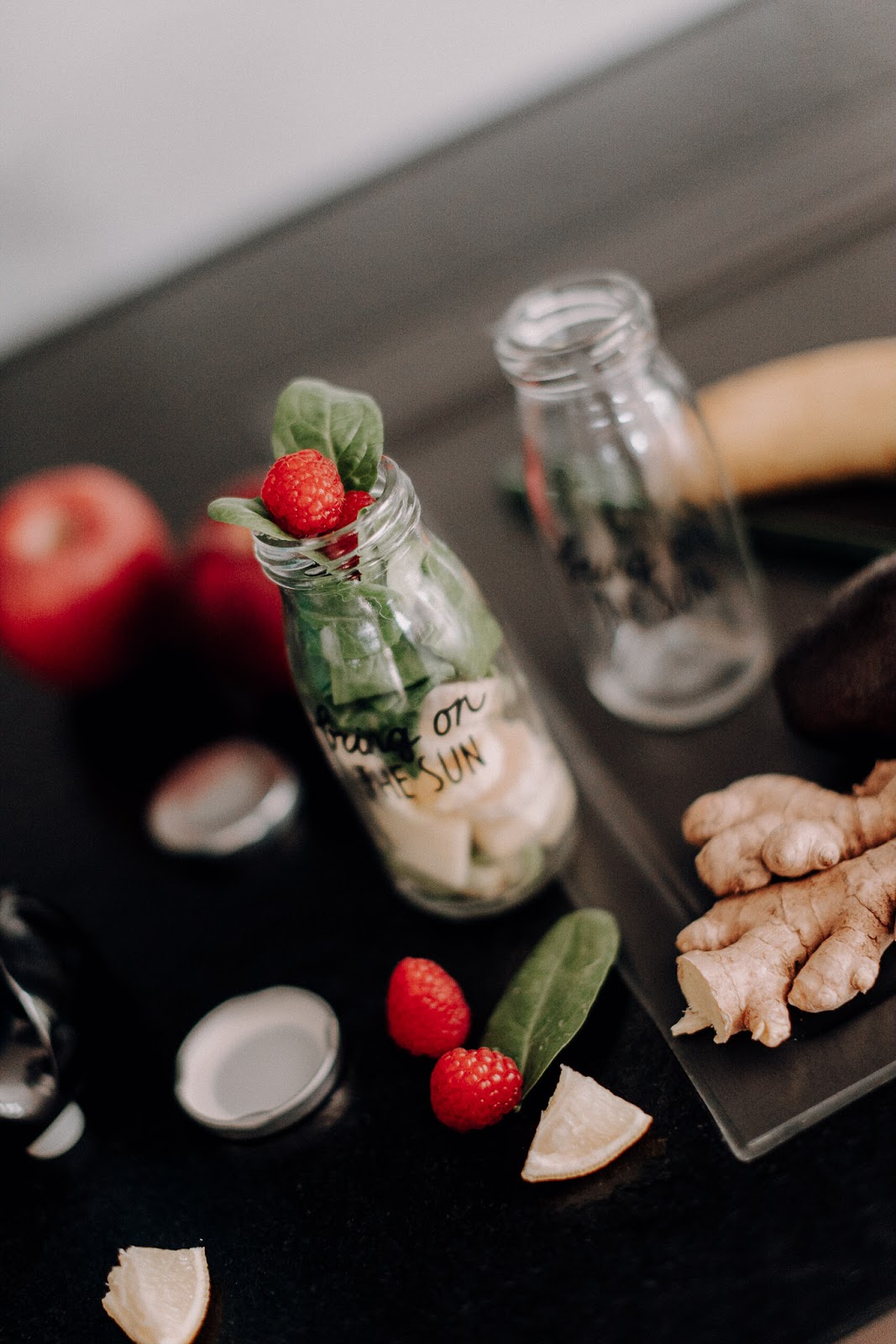 Grünes Monster-Smoothie