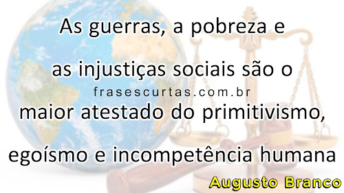 Frases do Dia Mundial da Justiça Social - Frases Curtas