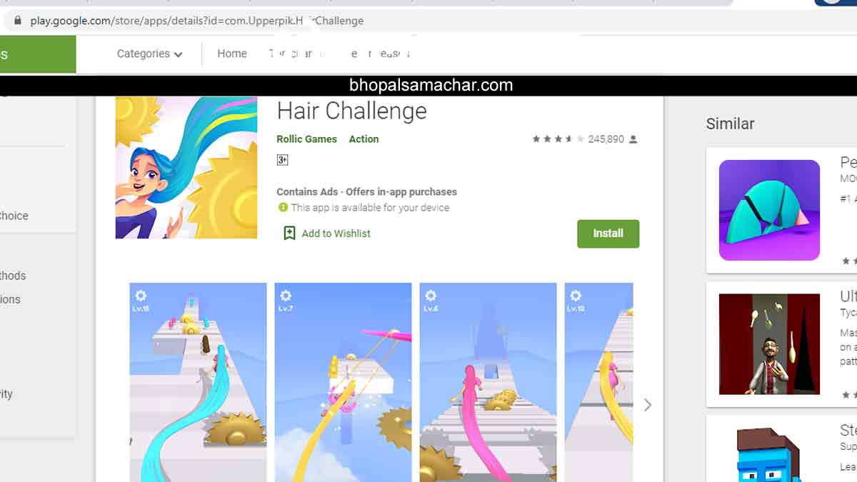 THIS NEW GAME GIVES YOU NEW FREE HAIR 
