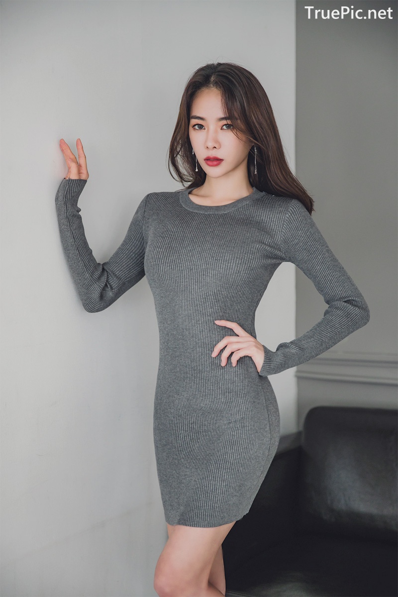 Image Korean Fashion Model - An Seo Rin - Office Dress Collection - TruePic.net - Picture-10