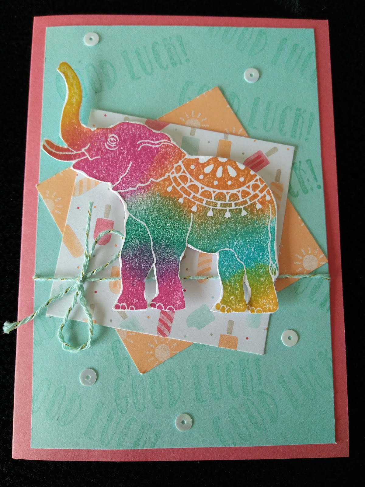 My Crafted Creations: Circus Elephant
