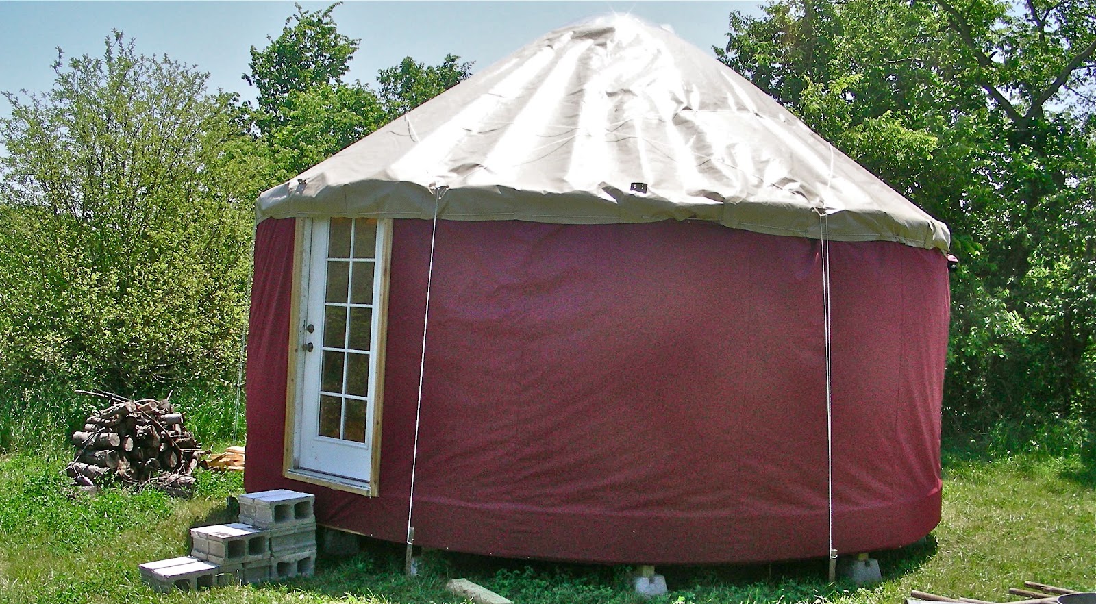 Circle of the Sun At Long Last The Yurt!