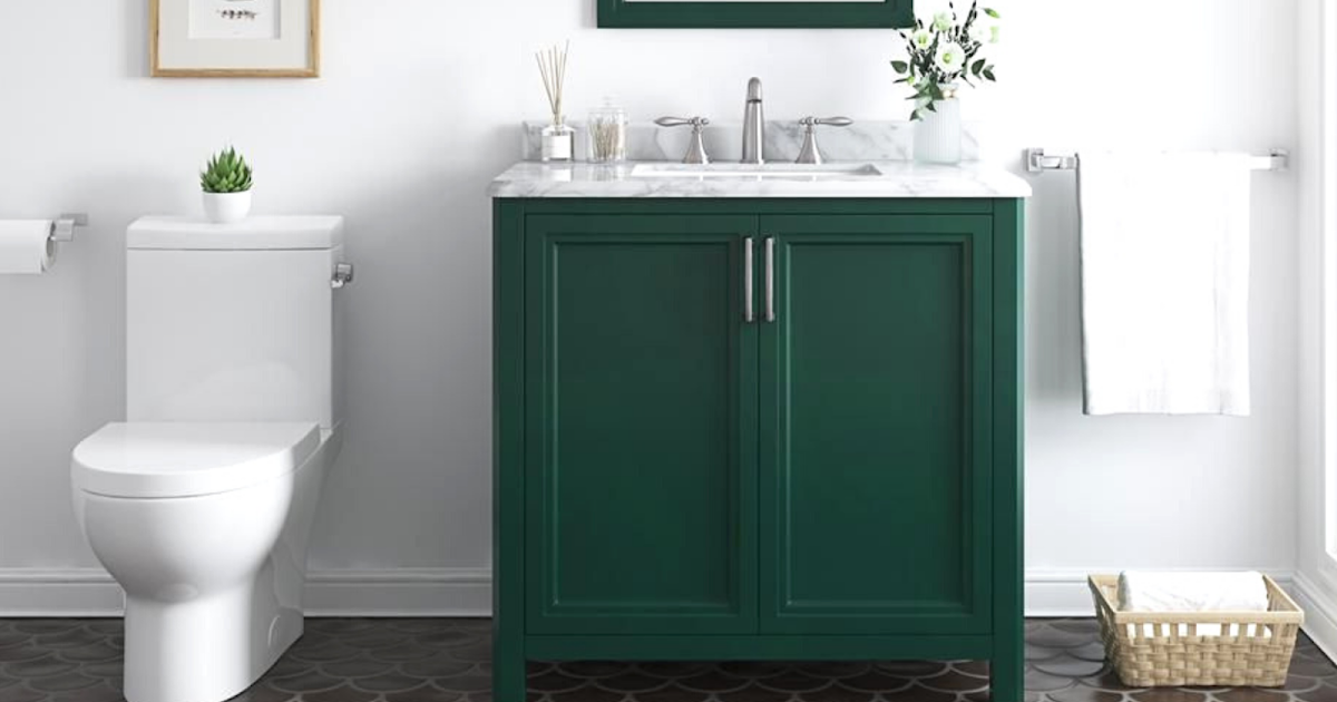 Dark Green Bathroom Tips Pedia