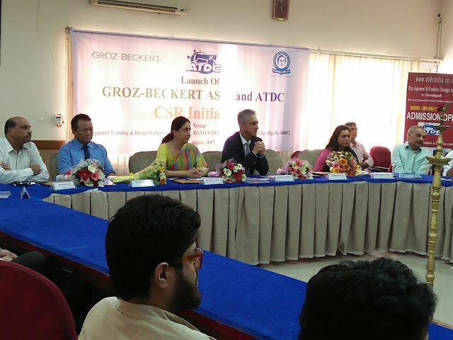 Launch of GROZ - BECKERT ASIA (GBA) and ATDC CSR Initiative for Vocational Training at ATDC Chandigarh Launch of GROZ - BECKERT ASIA (GBA) and ATDC CSR Initiative for Vocational Training at ATDC Chandigarh