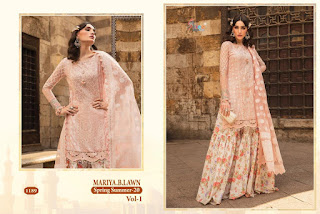 Shree Fab Mariya B Lawn Spring Summer 20 Vol 1 Collection